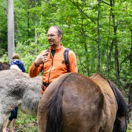 Eselwanderung im Bergsteigerdorf Kreuth, © Der Tegernsee