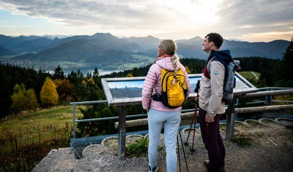 Blick zum Tegernsee, © DER TEGERNSEE