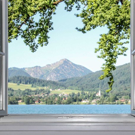 Ausblick vom Sofa, © im-web.de/ Tourist Information Tegernsee