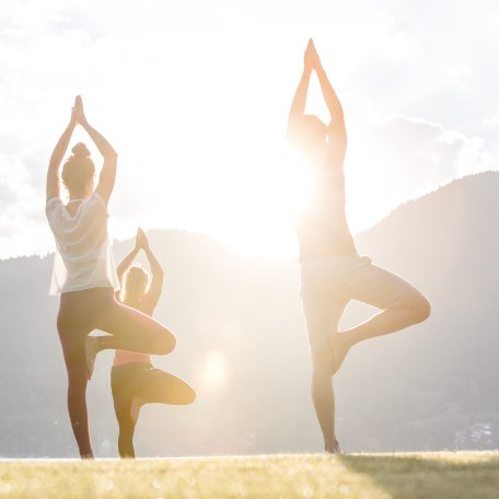 Bergluft-Yoga im Bergsteigerdorf Kreuth, © DER TEGERNSEE