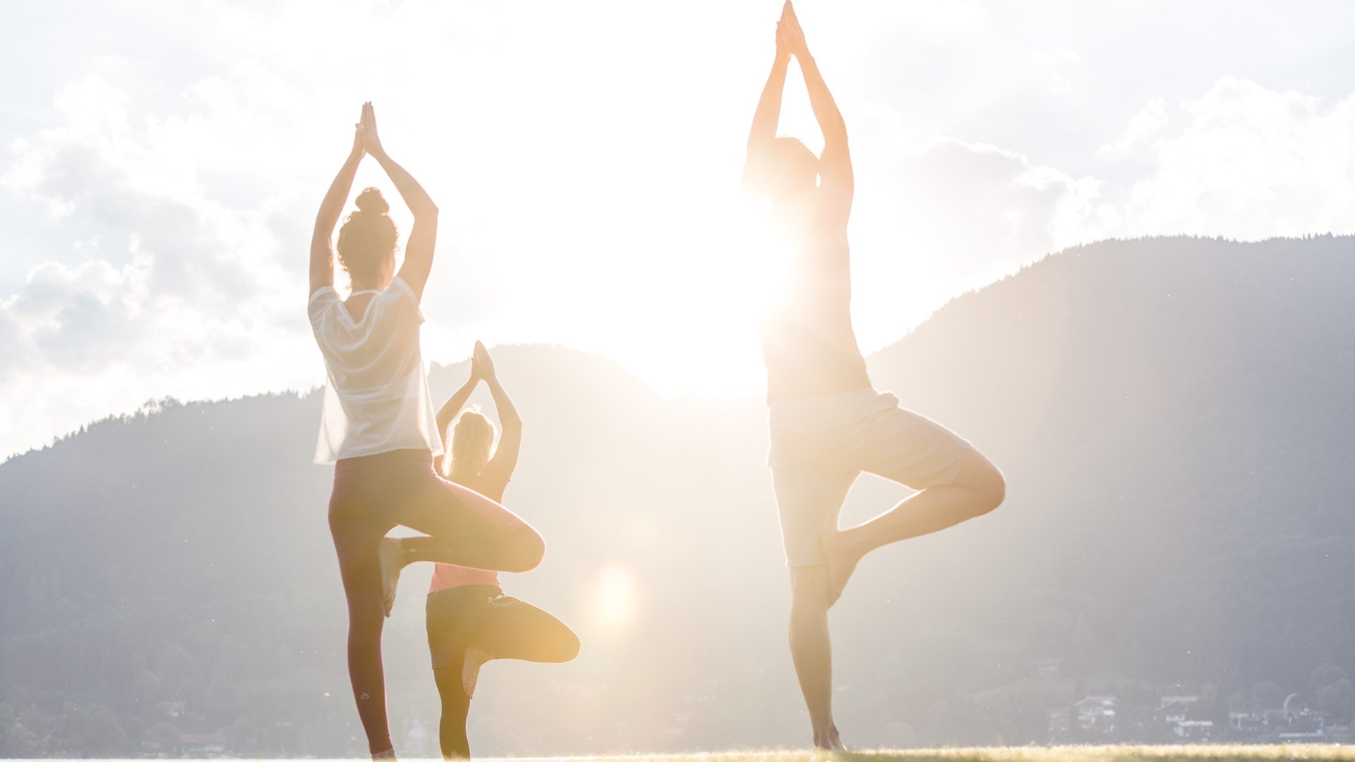 Bergluft-Yoga im Bergsteigerdorf Kreuth, © DER TEGERNSEE