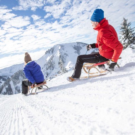 Kreuth und Umgebung - Rodeln im Winter, © im-web.de/ Tourist-Information Kreuth