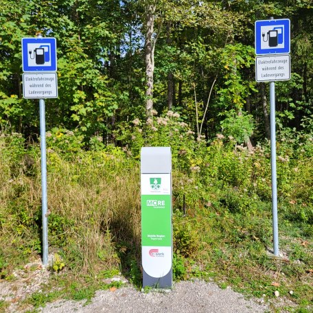 Ladestation Parkplatz Kreuth-Klamm, © Andreas Kimpfbeck