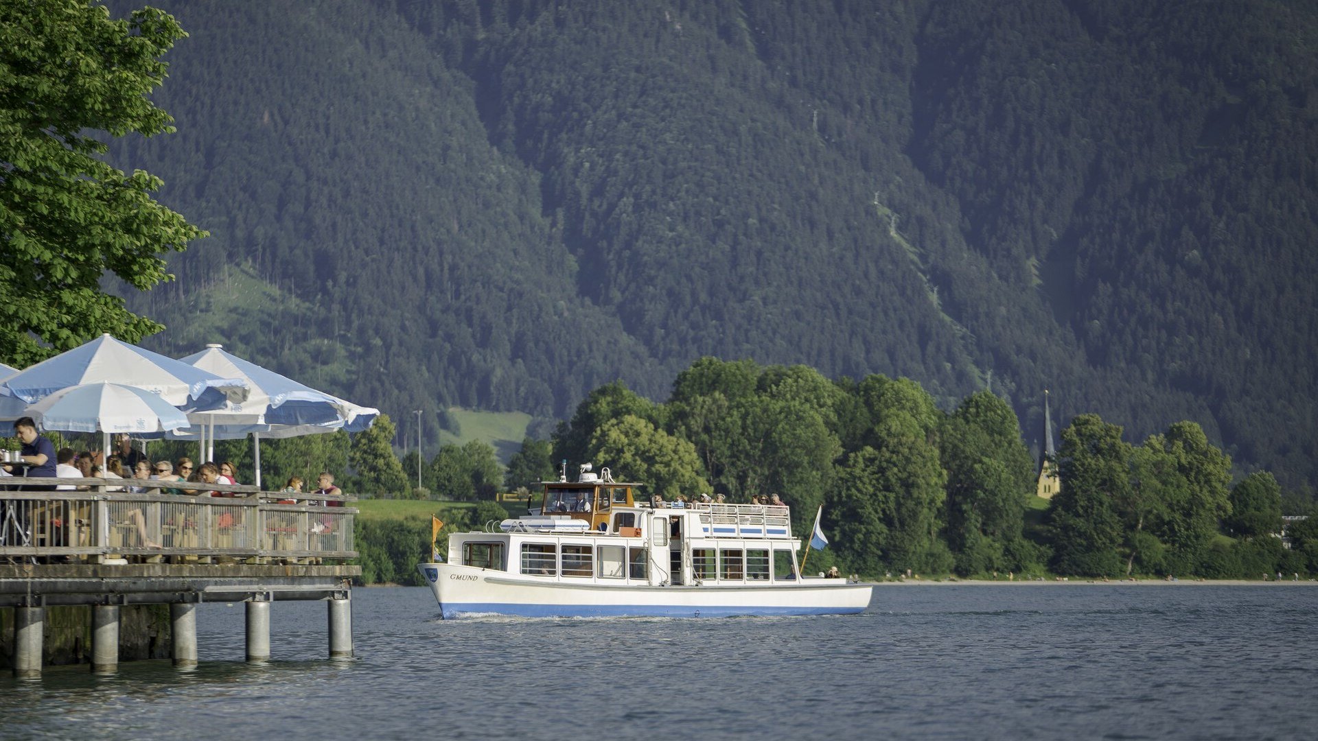 Schiff auf dem Tegernsee, © Der Tegernsee (Dietmar Denger)