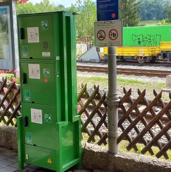 e-bike-lade-bahnhof-gmund, © Tegernseer Tal Tourismus GmbH