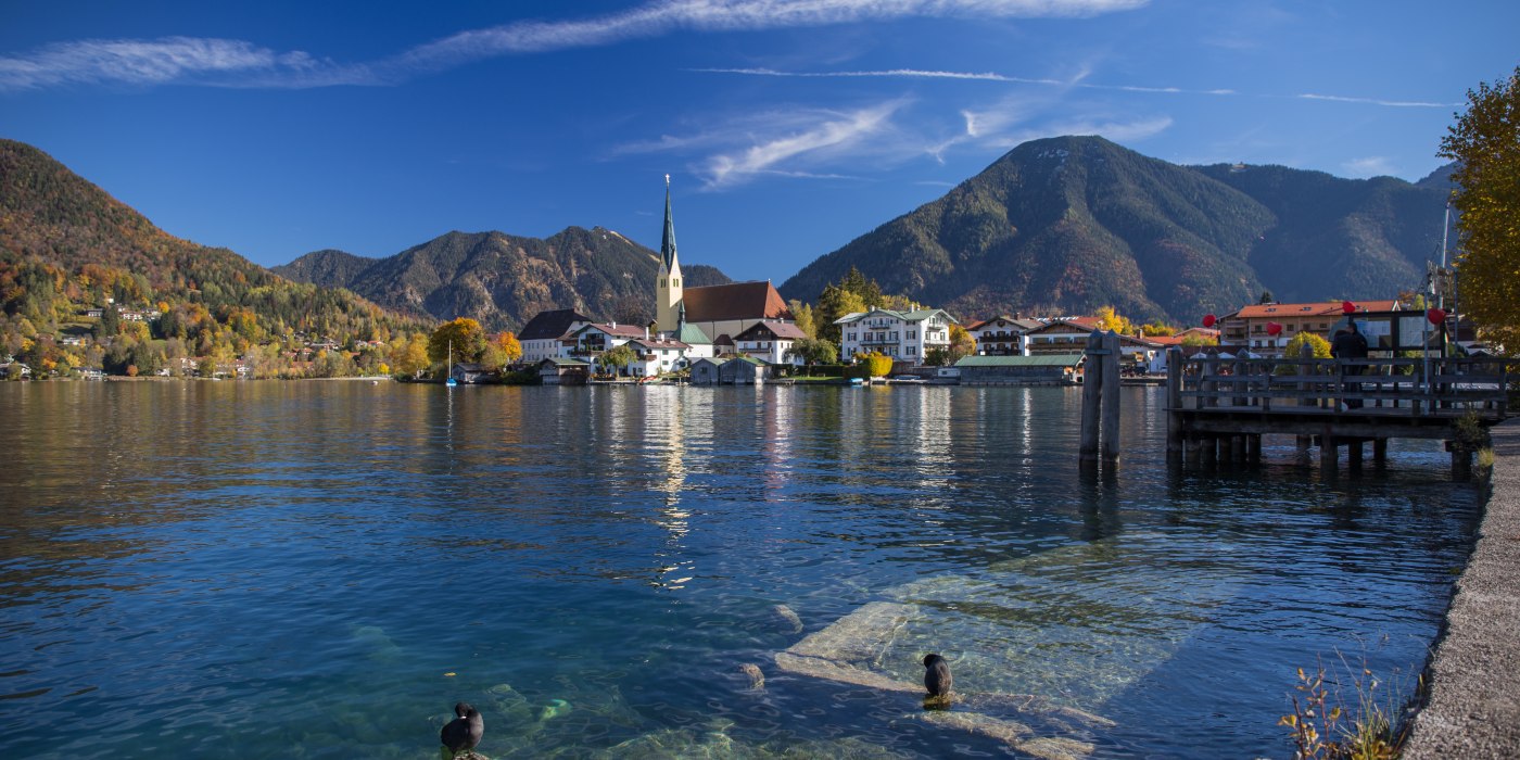 Blick auf den Malerwinkel mit der Kath. Pfarrkirche St. Laurentius, © Christoph Schempershofe