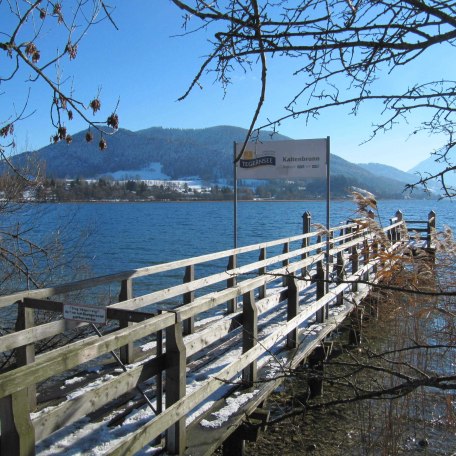 Dampfersteg in Kaltenbrumm, © im-web.de/ Tourist-Information Gmund am Tegernsee