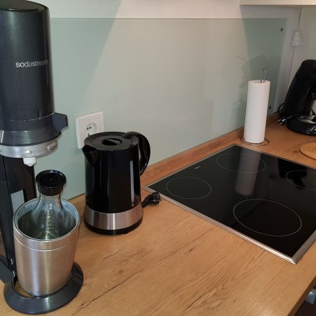 Ferienwohnung Haulle Kreuth am Tegernsee  Sodastreamer und Senseo-Kaffeepadmaschine, © im-web.de/ Regionalentwicklung Oberland Kommunalunternehmen