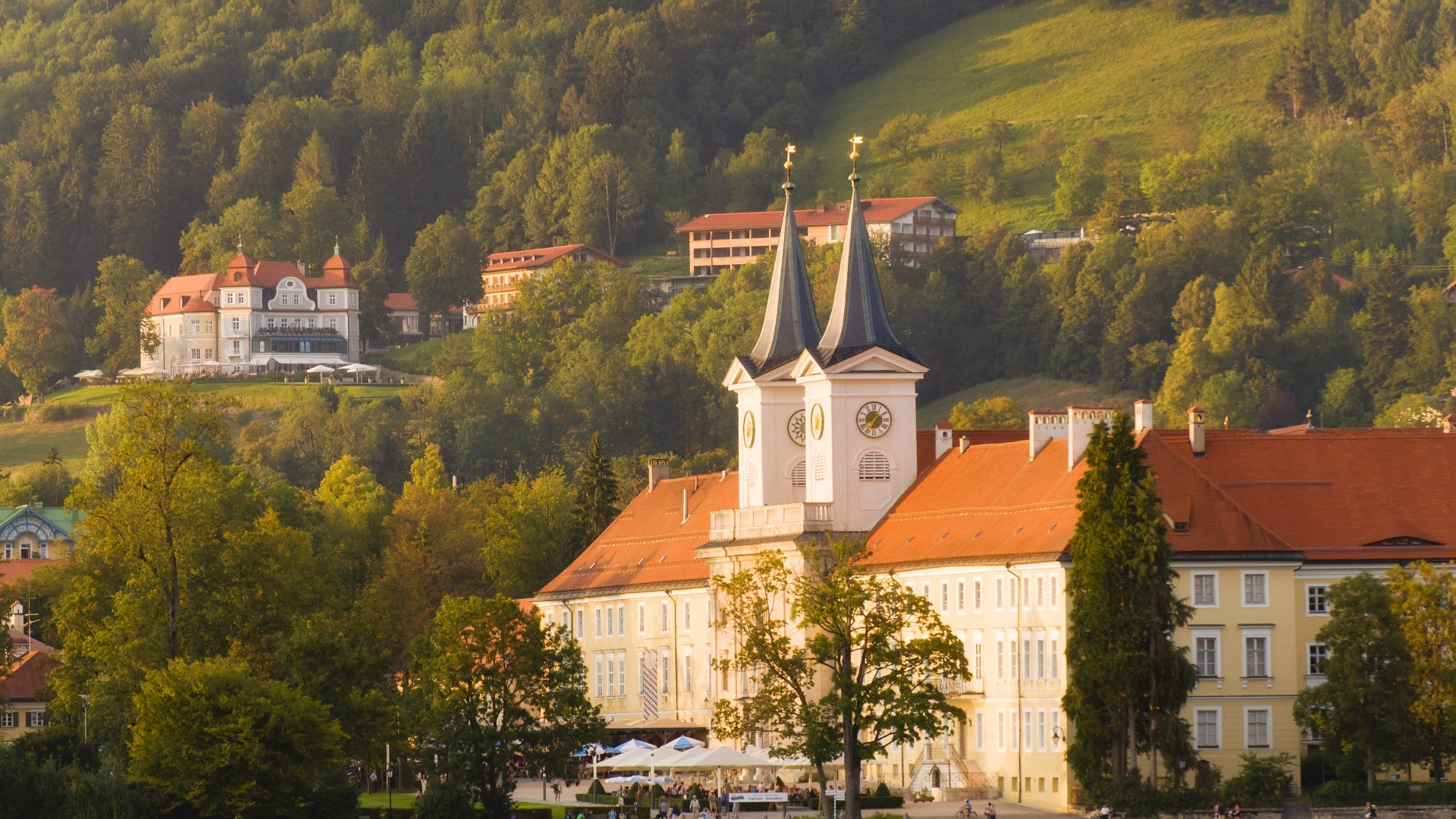 Schloss Tegernsee im Sommer, © Thomas Linkel