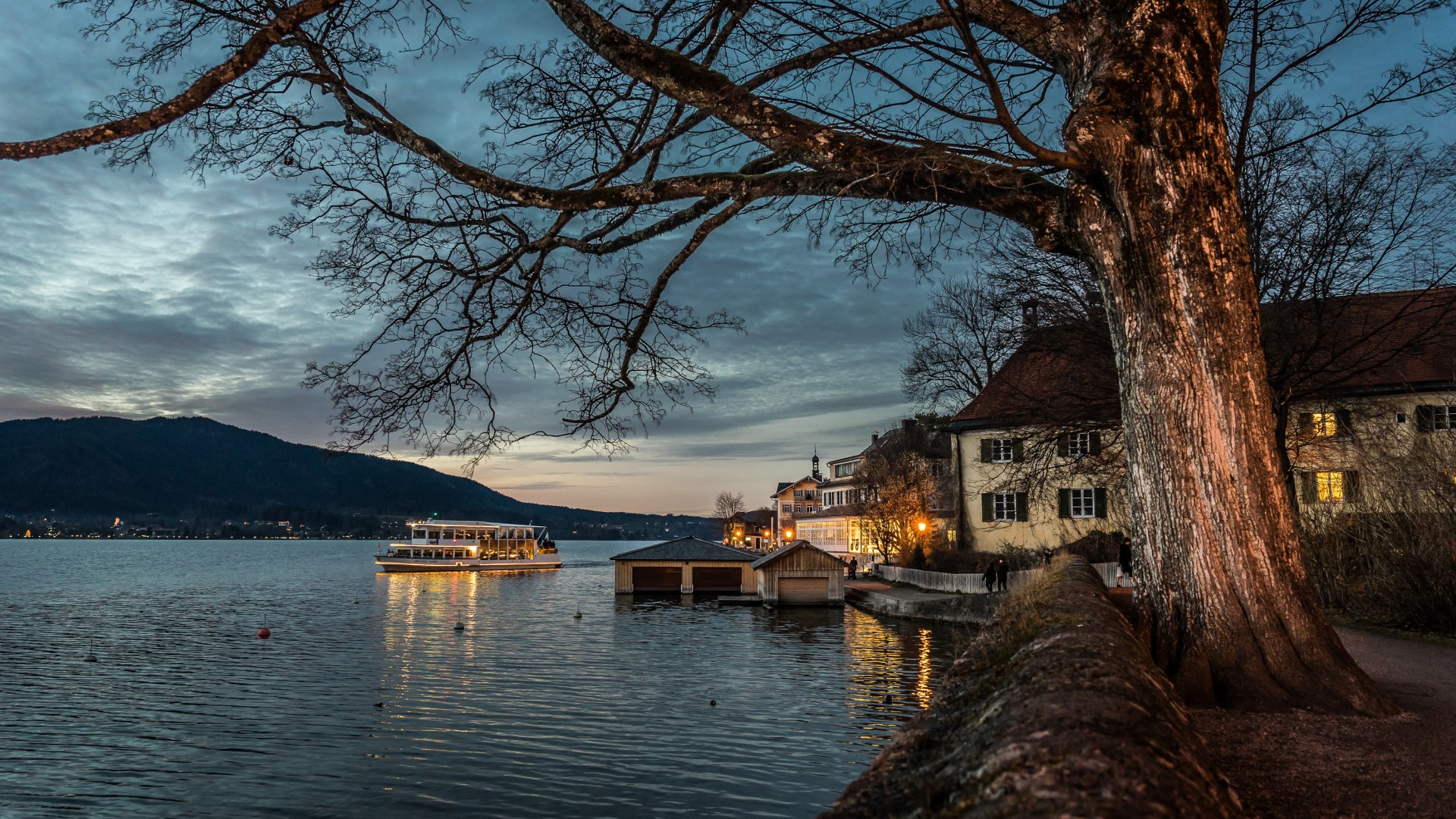 Tegernsee_Abendstimmung © Der Tegernsee_Dietmar Denger, © DER TEGERNSEE, Dietmar Denger