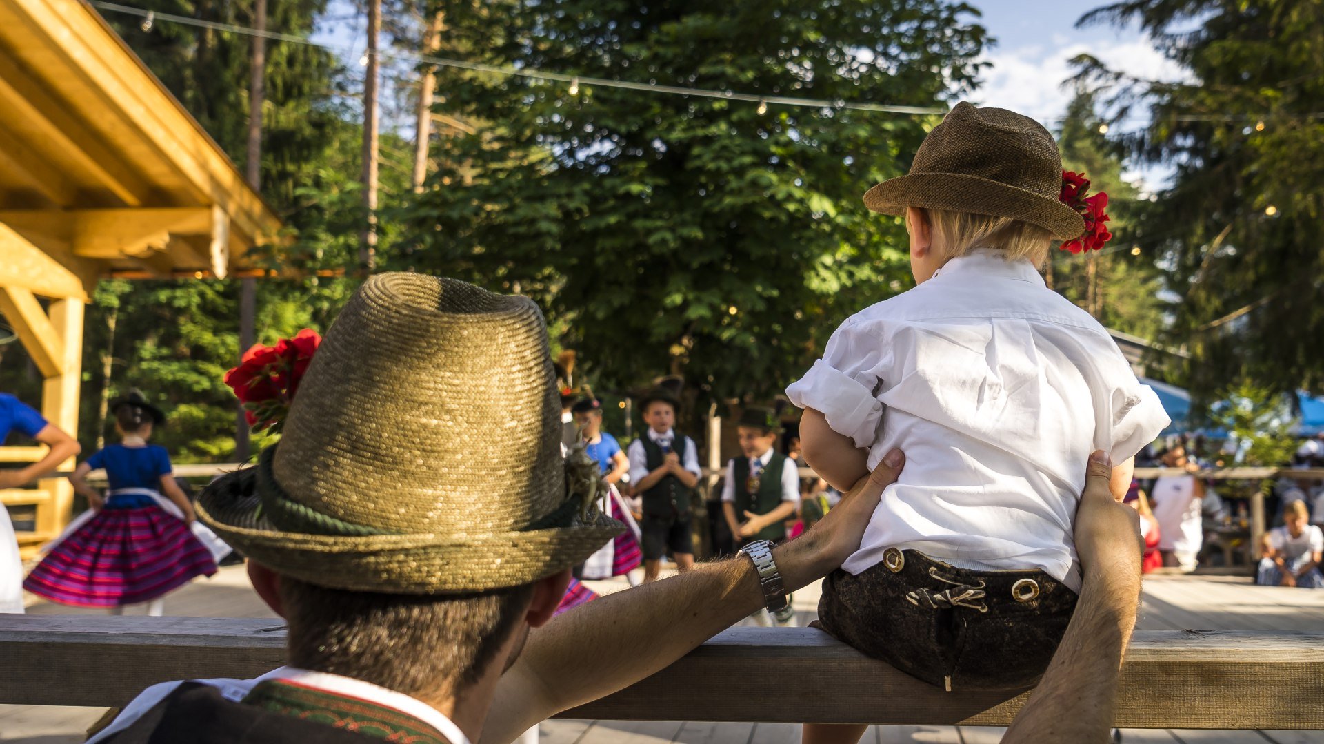 Die Waldfeste sind etwas für klein und Groß, © Dietmar Denger