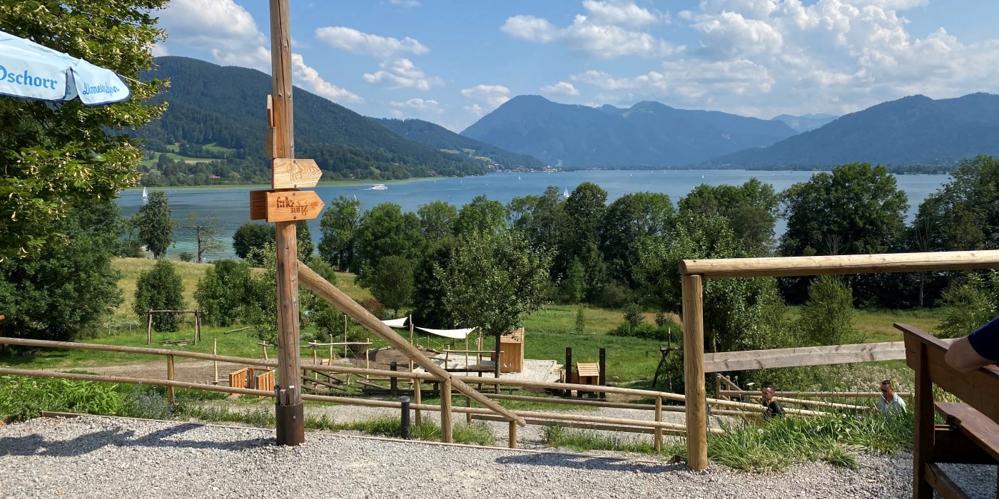 Biergarten aussicht, © TTT / N.Reifenstuhl