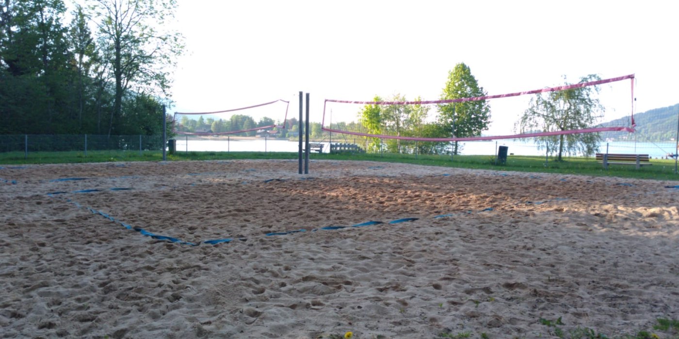 Beachvolleyballplatz an der Freibandeanlage Ringsee