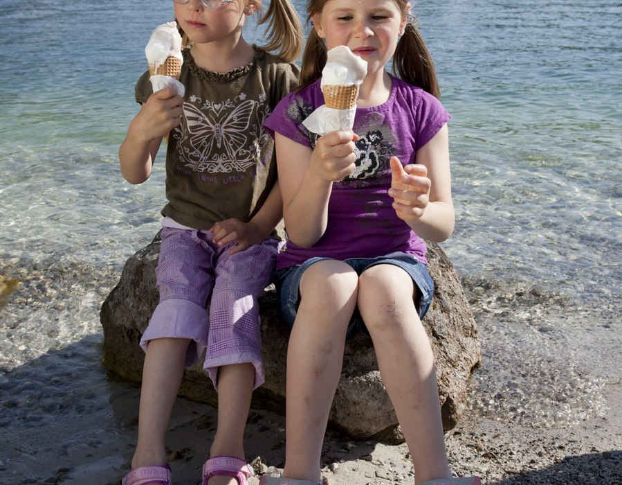 Kinder am Tegernseer Seeufer, © Der Tegernsee - Bernd Ritschel